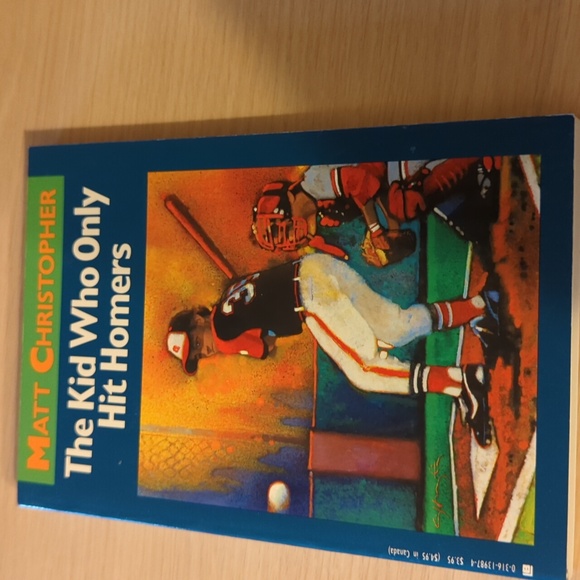 9 Matt Christopher Adventure Books Baseball - Picture 11 of 16